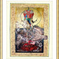 Wall Frame Gold, Matted - Prayers for the World by B. Gilroy