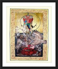 Wall Frame Black - Prayers for the World by B. Gilroy