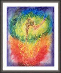 Wall Frame Espresso - Pilgrim at Prayer by B. Gilroy