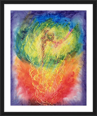 Wall Frame Black - Pilgrim at Prayer by B. Gilroy
