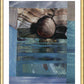 Wall Frame Gold, Matted - Seashell by B. Gilroy