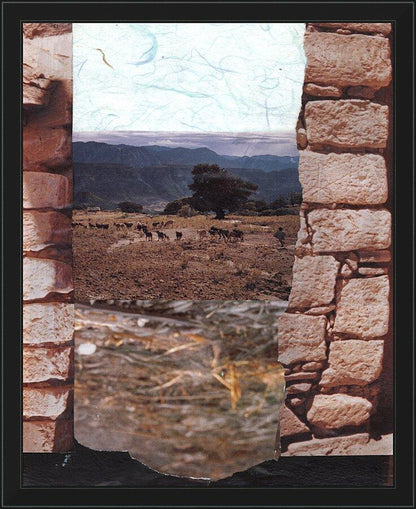 Wall Frame Black - Shepherd's Gate by B. Gilroy