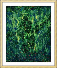 Wall Frame Gold - Suspended In Surrender by B. Gilroy