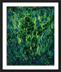 Wall Frame Black - Suspended In Surrender by B. Gilroy