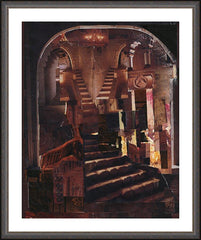 Wall Frame Espresso - Split Staircase by B. Gilroy