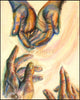 Metal Print - Take and Receive by Fr. Bob Gilroy, SJ - Trinity Stores