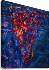 Canvas Print - Torn Curtain by B. Gilroy