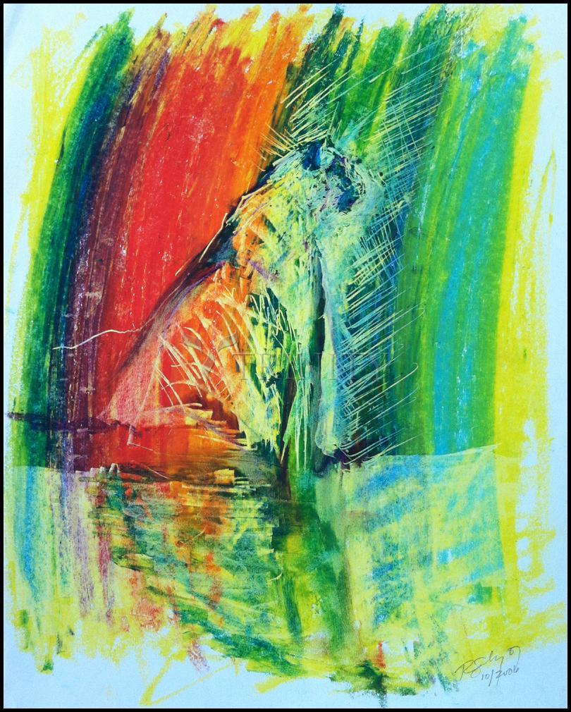 Acrylic Print - Tiger Sitting Beside Lake by B. Gilroy