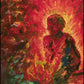 Wall Frame Gold, Matted - Tending The Fire by Fr. Bob Gilroy, SJ - Trinity Stores