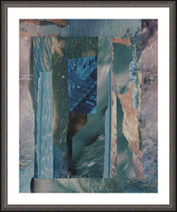 Wall Frame Espresso - Temple Pool by B. Gilroy
