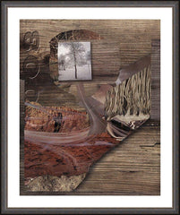 Wall Frame Espresso - Tree Window by B. Gilroy
