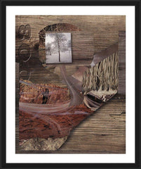 Wall Frame Black - Tree Window by B. Gilroy
