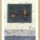 Wall Frame Gold, Matted - Water Reflections by B. Gilroy