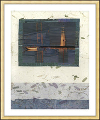 Wall Frame Gold - Water Reflections by B. Gilroy
