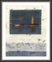Wall Frame Espresso - Water Reflections by B. Gilroy