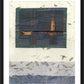 Wall Frame Black, Matted - Water Reflections by B. Gilroy