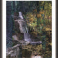 Wall Frame Espresso, Matted - Waterfall Light by Fr. Bob Gilroy, SJ - Trinity Stores
