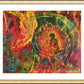 Wall Frame Gold, Matted - Word In The World by B. Gilroy