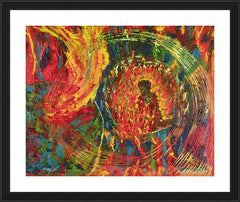 Wall Frame Black - Word In The World by B. Gilroy