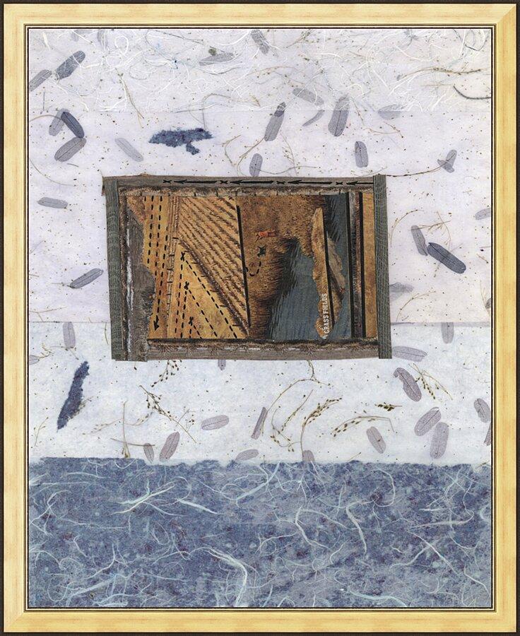 Wall Frame Gold - Window Over Water by B. Gilroy
