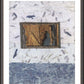 Wall Frame Espresso, Matted - Window Over Water by B. Gilroy