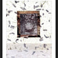 Wall Frame Black, Matted - Window on Timeless Travel by Fr. Bob Gilroy, SJ - Trinity Stores