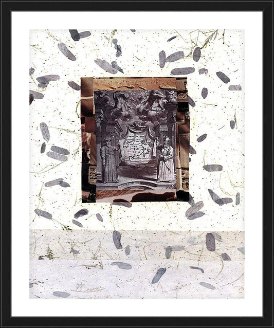 Wall Frame Black, Matted - Window on Timeless Travel by B. Gilroy