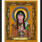 Wall Frame Black, Matted - St. Kateri Tekakwitha by Brenda Nippert - Trinity Stores