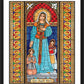 Wall Frame Black, Matted - St. Angela Merici by Brenda Nippert - Trinity Stores