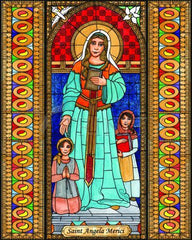 Acrylic Print - St. Angela Merici by B. Nippert