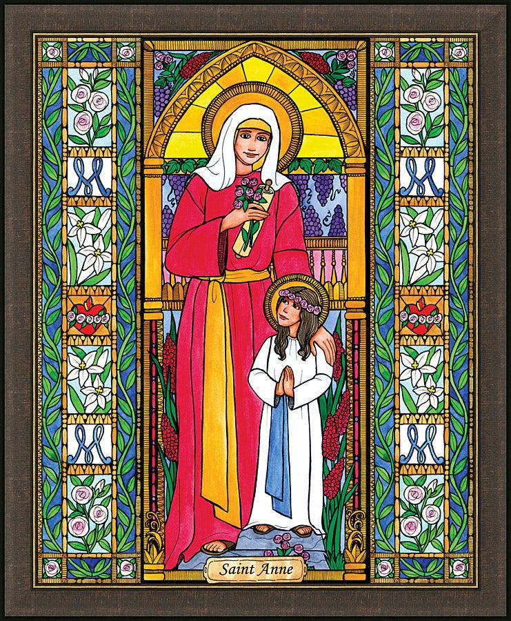 Wall Frame Espresso - St. Anne by Brenda Nippert - Trinity Stores