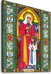 Canvas Print - St. Anne by B. Nippert