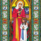 Wall Frame Espresso, Matted - St. Anne by Brenda Nippert - Trinity Stores