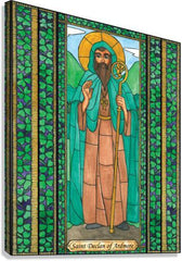 Canvas Print - St. Declan of Ardmore by B. Nippert