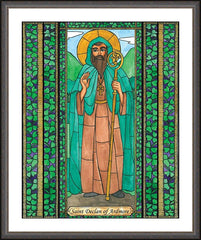 Wall Frame Espresso - St. Declan of Ardmore by B. Nippert