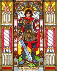 Acrylic Print - St. Michael Archangel by B. Nippert