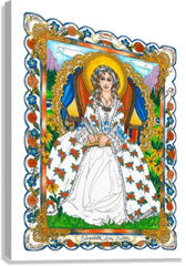 Canvas Print - St. Elizabeth Ann Seton by B. Nippert