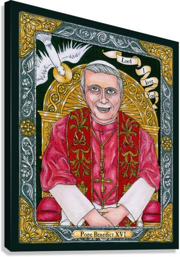 Canvas Print - Benedict XVI by Brenda Nippert - Trinity Stores