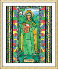 Wall Frame Gold - St. Blath by B. Nippert