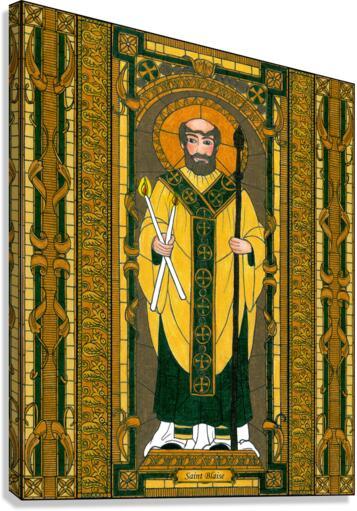 Canvas Print - St. Blaise by Brenda Nippert - Trinity Stores