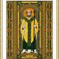 Wall Frame Gold, Matted - St. Blaise by Brenda Nippert - Trinity Stores