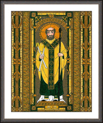 Wall Frame Espresso - St. Blaise by B. Nippert