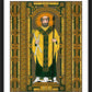Wall Frame Black, Matted - St. Blaise by Brenda Nippert - Trinity Stores