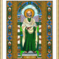 Wall Frame Gold, Matted - St. Bartholomew by Brenda Nippert - Trinity Stores