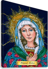 Canvas Print - Blessed Mary Mother of God by B. Nippert