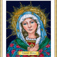 Wall Frame Gold, Matted - Blessed Mary Mother of God by Brenda Nippert - Trinity Stores