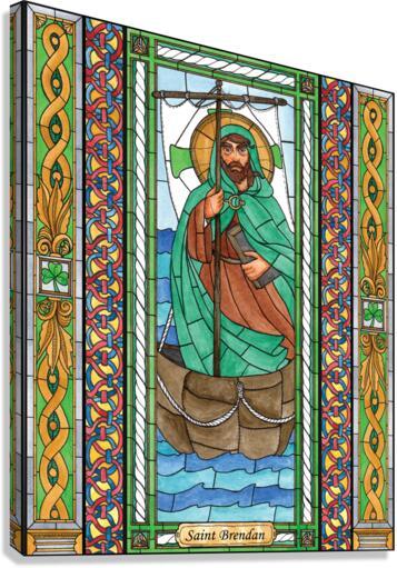 Canvas Print - St. Brendan by Brenda Nippert - Trinity Stores