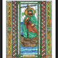 Wall Frame Black, Matted - St. Brendan by Brenda Nippert - Trinity Stores