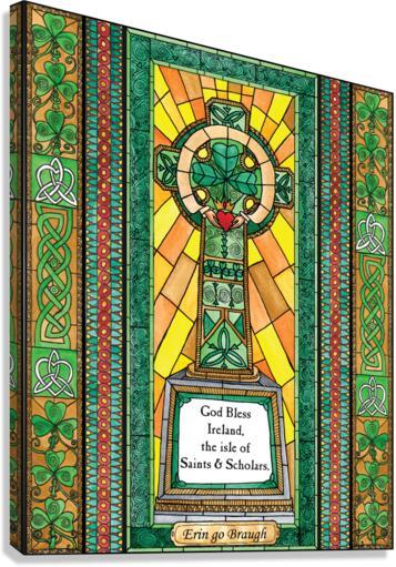 Canvas Print - Celtic Cross by B. Nippert
