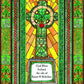 Wall Frame Gold, Matted - Celtic Cross by B. Nippert